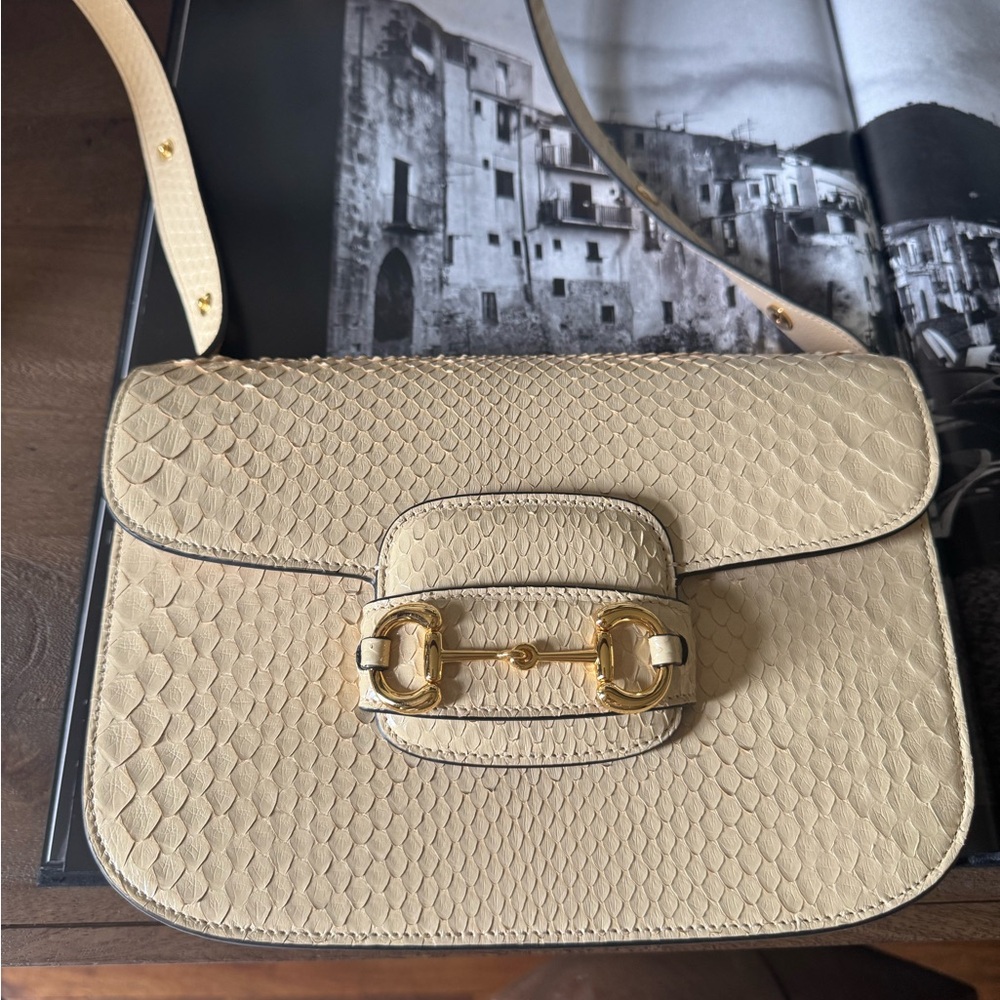 LIMITED EDITION PYTHON GUCCI BAG